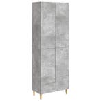 vidaXL Kastenset 2 pcs 66 x 34,5 x 95 cm Bewerkt hout, Verzenden, Nieuw