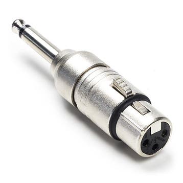 XLR naar 6.35 mm jack adapter | V  M | Neutrik, Verzenden, Nieuw