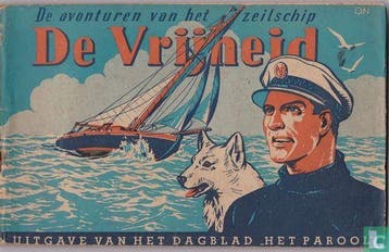 Kapitein Rob - De avonturen van het zeilschip De Vrijheid..., Eén stripboek, Verzenden, Gelezen, Aberson, Wijnanda, Kuhn, Pieter.