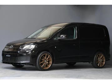 Zakelijke lease - Volkswagen Caddy Cargo 2.0 TDI N-EDITION, Automaat, Stof, Gebruikt, Zwart