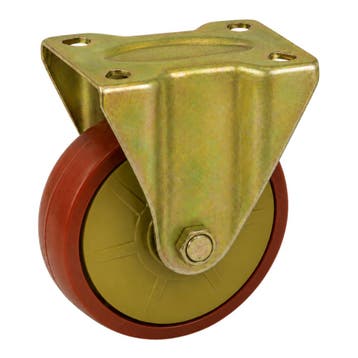 Orginele bokwielen Deense kar 125 mm BW002, Zo goed als nieuw
