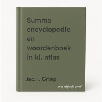 Summa encyclopedie en woordenboek in kl. atlas - Jac. l., Verzenden, Gelezen, Jac. l. Griep
