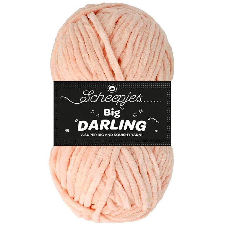 ScheepjesBig Darling- 415 Piglet - Super Chunky Chenille, Hobby en Vrije tijd, Breien en Haken, Ophalen of Verzenden