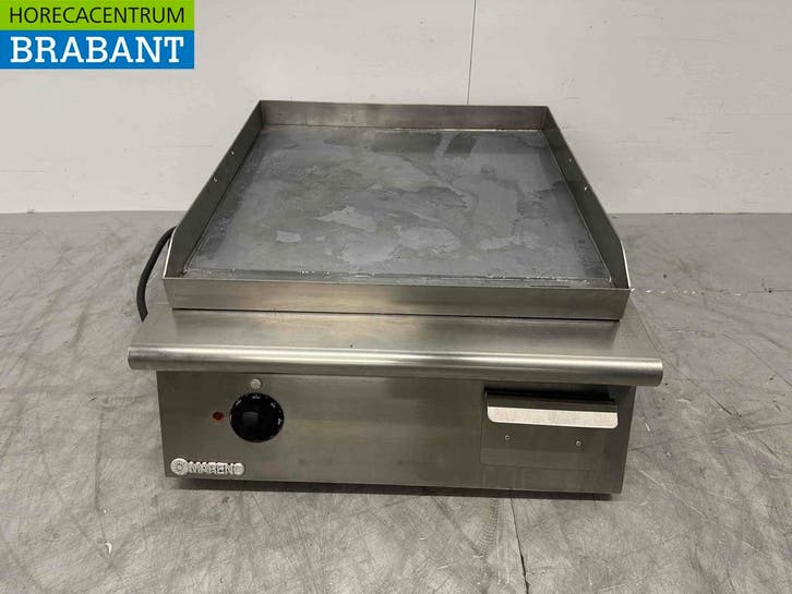 RVS Mareno Gladde bakplaat grillplaat 60 cm 400V Horeca, Zakelijke goederen, Horeca | Keukenapparatuur, Gebruikt, Ophalen of Verzenden