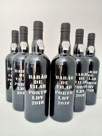 2018 Barão de Vilar - Late Bottled Vintage Port, Unfiltered, Verzamelen, Nieuw