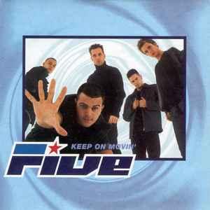cd single card - Five - Keep On Movin, Verzenden, Zo goed als nieuw, Pop