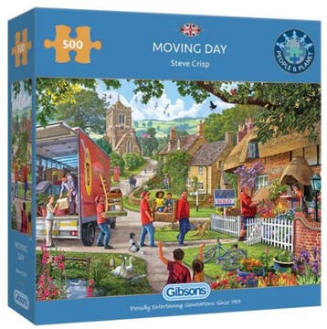 Moving Day Puzzel (500 stukjes) | Gibsons - Puzzels, Verzenden, Nieuw
