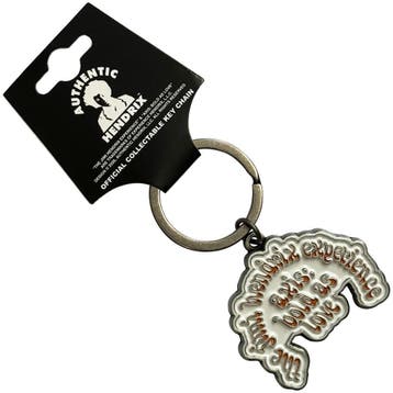 Jimi Hendrix - Axis - Sleutelhanger officiële merchandise, Ophalen of Verzenden, Nieuw, Gebruiksvoorwerp