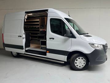 Zakelijke Lease |  Mercedes-Benz Sprinter Servicewagen 311 2, Stof, Gebruikt, Euro 6, Wit