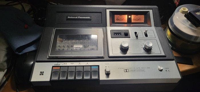 National Panasonic - RS-269US Cassetterecorder-speler, Audio, Tv en Foto, Radio's