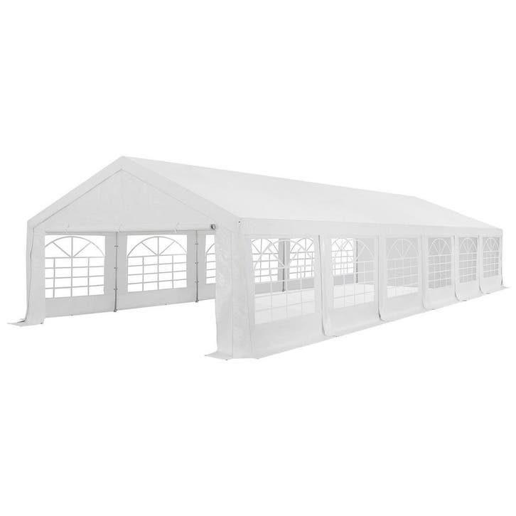 Partytent / Paviljoen Gala - 6 x 12 meter - Wit - Incl. Zijw, Tuin en Terras, Partytenten, Nieuw, Verzenden
