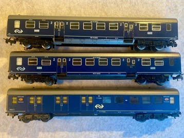 Märklin H0 - 4048, 4049 - Modeltrein personenwagonset (3) -, Nieuw