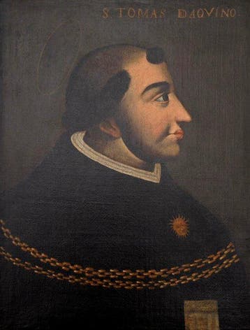 École espagnole (XVII-XVIII) - Saint Thomas d’Aquin, docteur