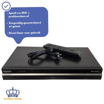 Sony RDR-HX980 | DVD Recorder | DVD Speler | HDD Recorder, Gebruikt, Verzenden, Met harddisk, Dvd-recorder