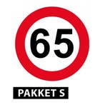 Feestartikelen 65 jaar pakket klein - 65 jaar versiering, Hobby en Vrije tijd, Feestartikelen, Ophalen of Verzenden, Nieuw