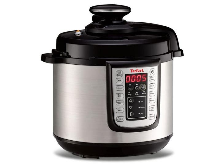 Tefal All-in-One CY505E - 3 in 1 Slowcooker - Multicooker -, Witgoed en Apparatuur, Rijstkokers, Zo goed als nieuw, Verzenden