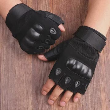 Outdoor Fitness Handschoenen Halve Vinger - Schokbestendig &, Verzenden, Nieuw