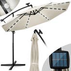 Zweefparasol - Tuinparasol - Parasol 300 cm - Met voet - Met, Verzenden, Zo goed als nieuw