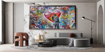 Dine Chanima - (XXL) Giant Lovers Lane Art