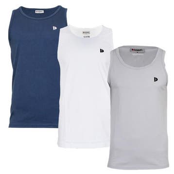 Donnay Donnay Heren - 3-Pack - Singlet James -, Verzenden, Nieuw
