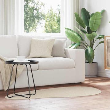 vidaXL Tapijt HUARTE Beige 80 x 150 cm Polyester, Verzenden, Nieuw, Beige