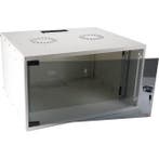 Patchkast 19 inch | 6U | 535 x 450 x 304 mm, Computers en Software, Pc- en Netwerkkabels, Verzenden, Nieuw