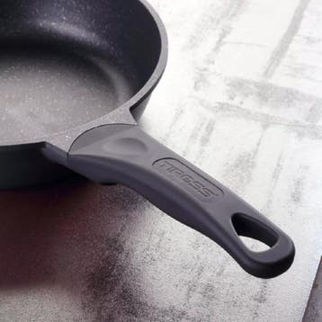 TIROSS Koekenpan met marmer coating 24 cm voor gas elektr..., Ophalen of Verzenden, Nieuw