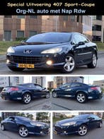 Sport Coupe 407 2.2i Blue-Line 16V M2007 Airco Nap Inr Mog, Gebruikt, Blauw, Handgeschakeld, Euro 4