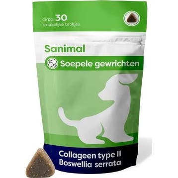 Sanimal Soepele gewrichten met boswellia voor de hond 90 g
