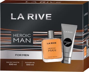 La Rive Heroic Man Giftset voor heren Geschenkset 2-delig, Verzenden, Nieuw