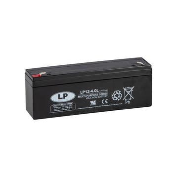 Landport (LP) VRLA-LP accu 12 volt 4,0 ah LP12-4,0L, Computers en Software, Ophalen of Verzenden, Nieuw