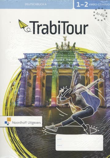TrabiTour 1 2 vmbo gthavo Deutschbuch AB 9789001895563, Zo goed als nieuw