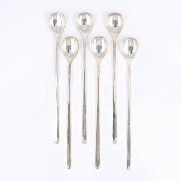 Wilkens & Söhne - IJstheelepels Classic - Lepel (6) -, Antiek en Kunst, Antiek | Goud en Zilver