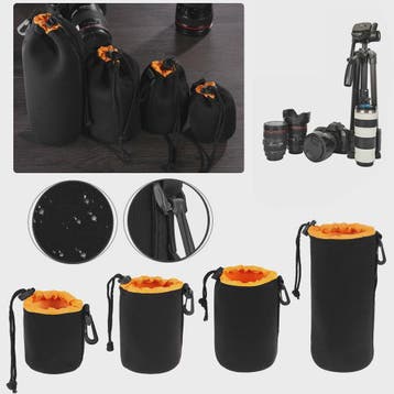 Waterdichte Neopreen Cameralens Pouch - Zachte Beschermhoes, Verzenden, Nieuw