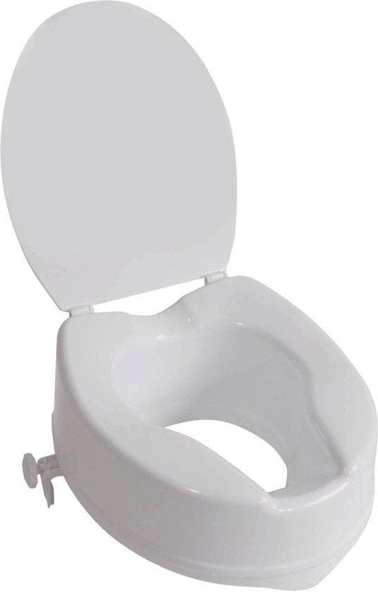 Aidapt toiletverhoger - 15 cm hoog met deksel, Diversen, Verpleegmiddelen, Nieuw, Verzenden
