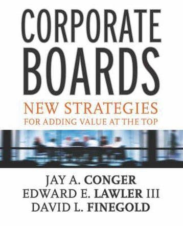 Corporate Boards - Jay A. Conger 9780787956202, Verzenden, Gelezen, Jay A. Conger