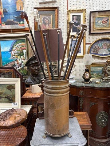 Wandelstok (11) - Koper, Hout, Antiek en Kunst