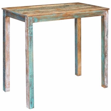 vidaXL Bartafel 110 x 55 x 100 cm Massief gerecycled hout, Huis en Inrichting, Verzenden, Nieuw