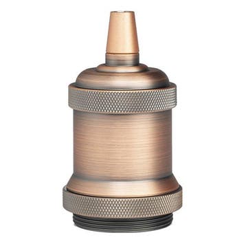 Lamphouder | Calex (Aluminium, Mat koper), Verzenden, Nieuw