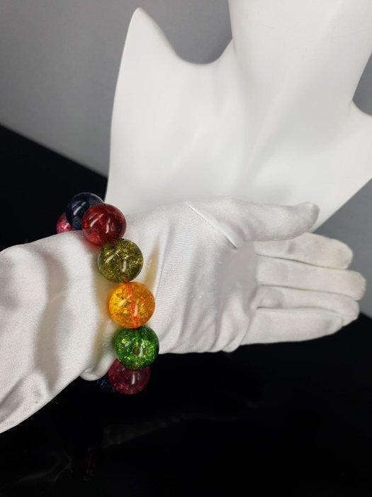 Tourmalijn Natuurlijke Edelsteen Lengte: 17 cm - 17,5 cm -, Verzamelen, Mineralen en Fossielen