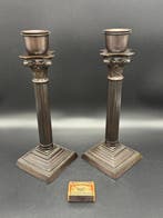 Kandelaar (2) - Metaal - Set klassieke kandelaren, Nieuw