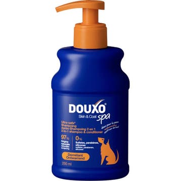 2x DOUXO SPA 2in1 Hondenshampoo &amp; -Conditioner 250 ml, Dieren en Toebehoren, Verzenden, Nieuw