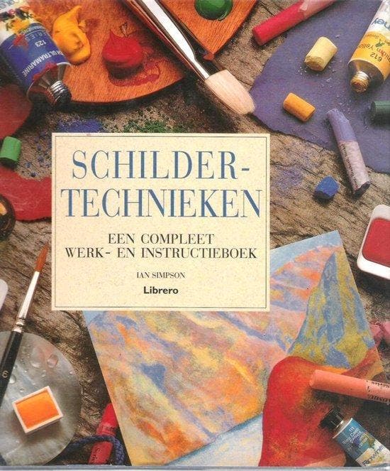 SCHILDERTECHNIEKEN - Simpson, Boeken, Hobby en Vrije tijd, Gelezen, Verzenden