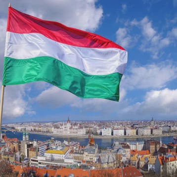Hongarije Vlag 90x150cm Polyester - Binnen & Buiten Decorati, Verzenden, Nieuw