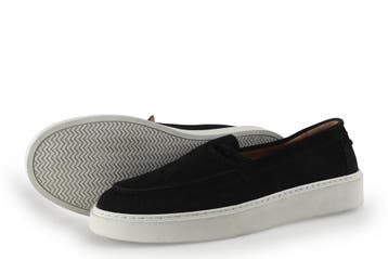 Manfield Loafers in maat 44 Zwart, Loafers, Manfield, Verzenden, Zwart