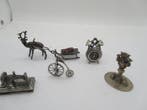 sculptuur, Oggetti in microfusione - 4 cm - .800 zilver, Antiek en Kunst