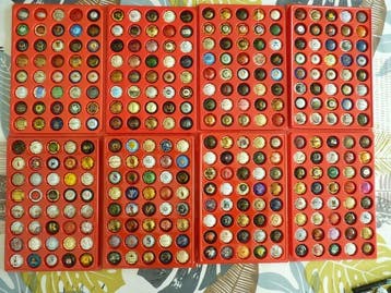 Themacollectie - 320 mooie champagnecapsules (zonder
