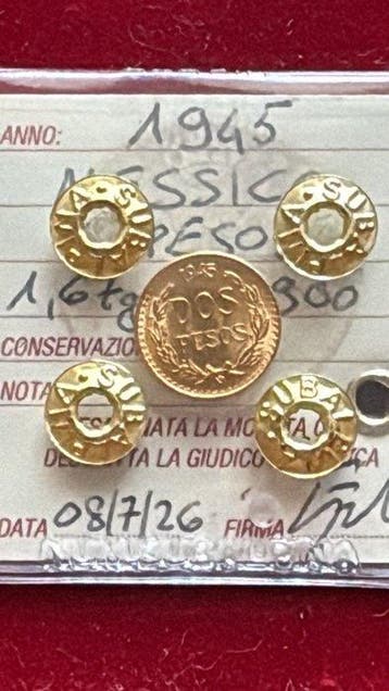 Mexico. 2 Pesos 1945