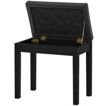 TRUUSK Pianokruk met Opbergruimte - Houten Poten - Kunstlede, Verzenden, Nieuw