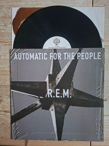 R.E.M. - Automatic For The People (Rare UK/EU 1992 first, Nieuw in verpakking
